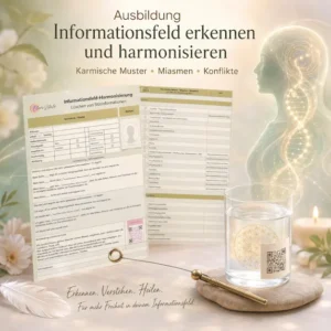 Ausbildung Informationsfeld erkennen und harmonisieren im Elan Vitale