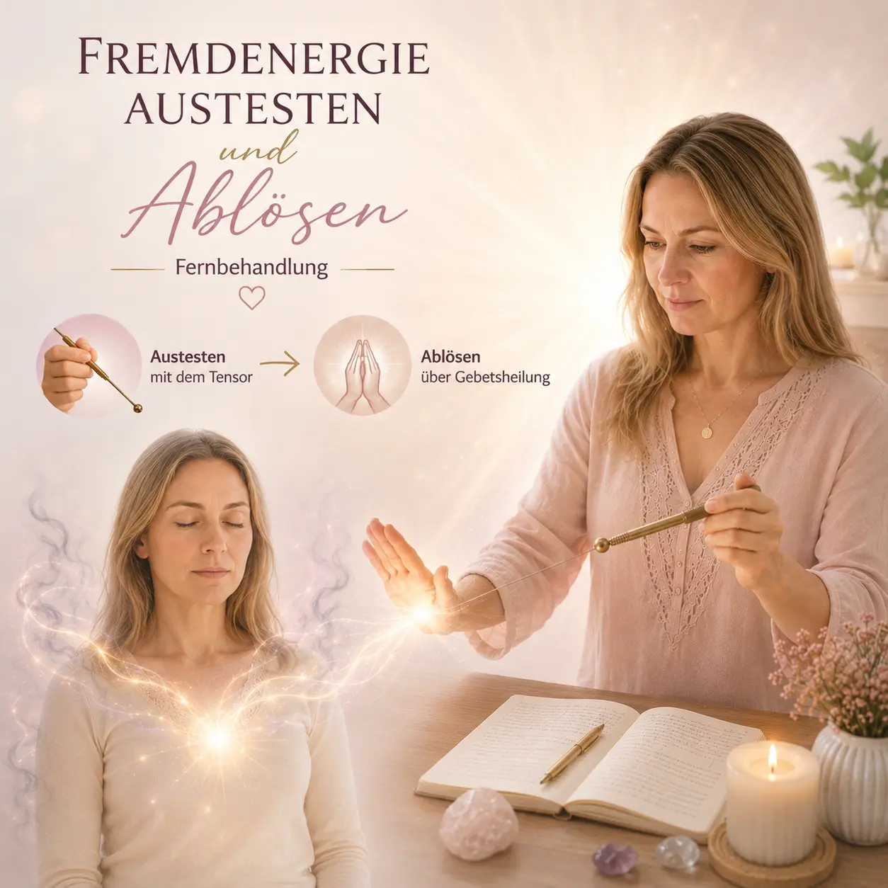 Fremdenergien austesten und Abl&ouml;sen mit Gebetsheilung
