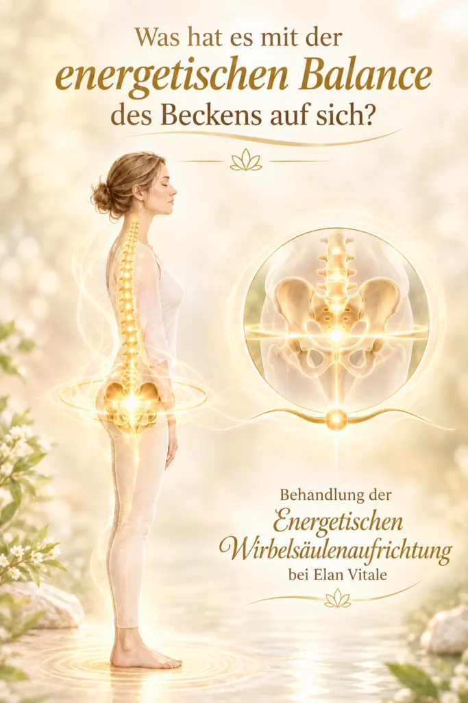 Die Balance des Beckens - Wirbelsäulenaufrichtung bei Elan Vitale