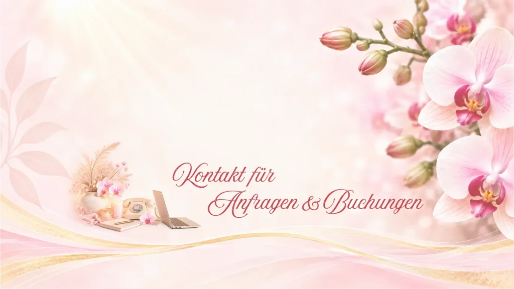 Kontakt für Anfragen & Buchungen | Elan Vitale